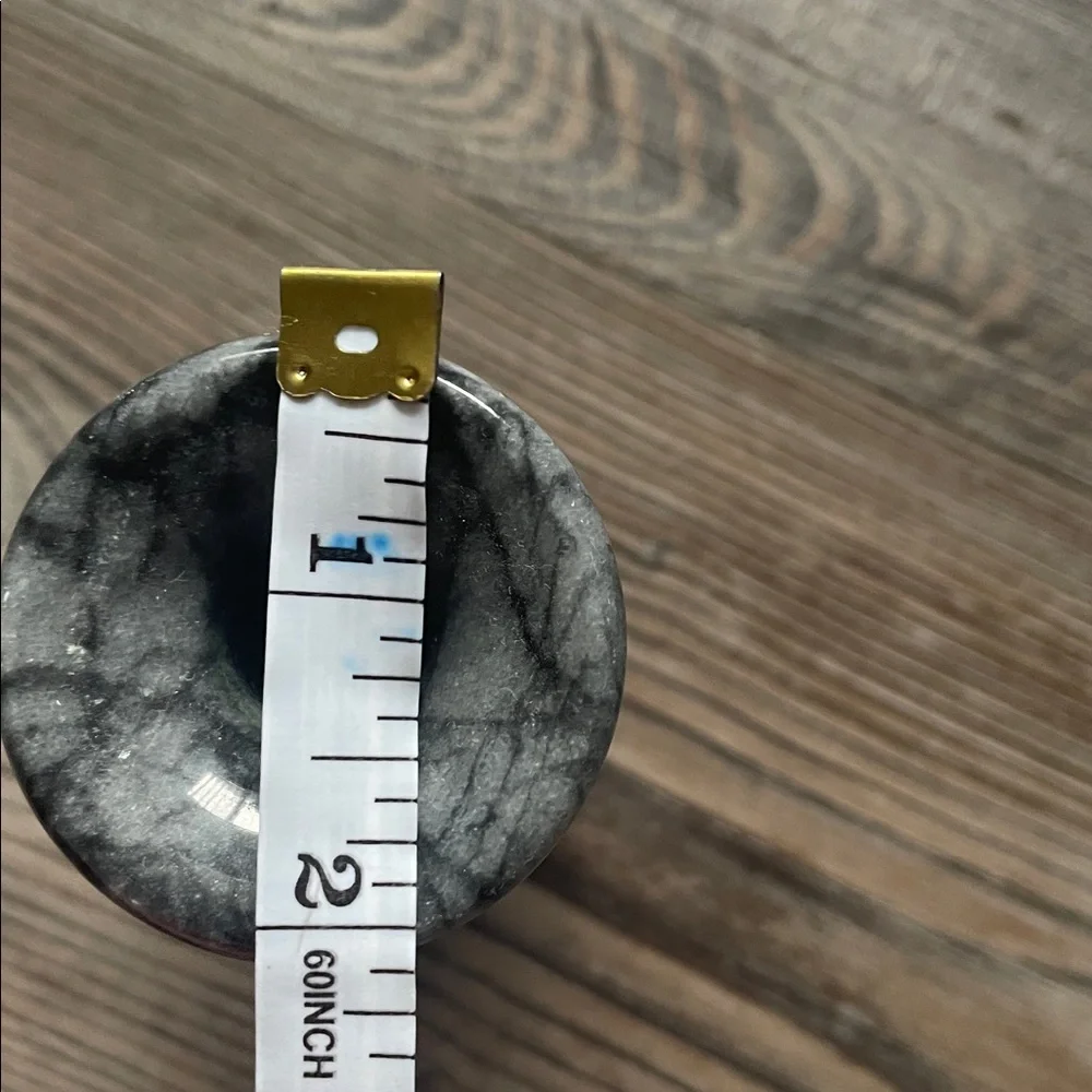 Elegant Black Marble Vase
